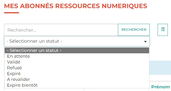 abonnés num statuts