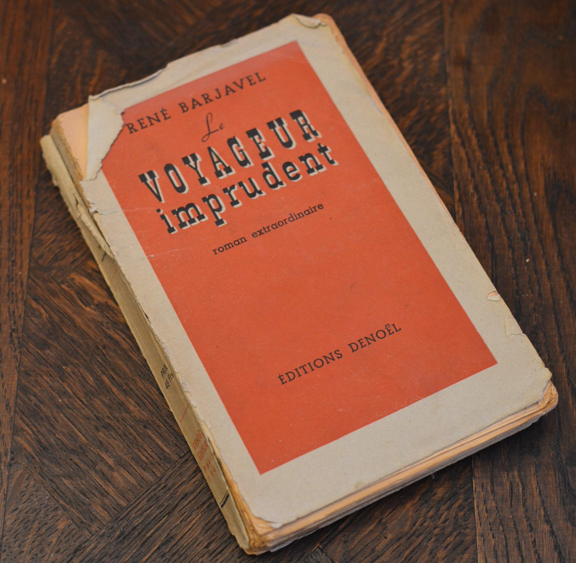 Barjavel Le Voyageur imprudent 1944 Denoël