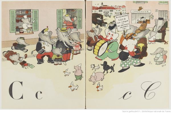 ABC de Babar dessiné ok