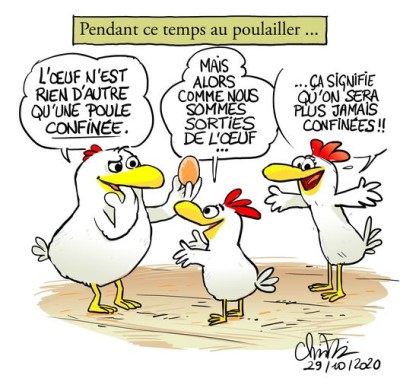 Réflexion de Coquenpâte sur le confinement