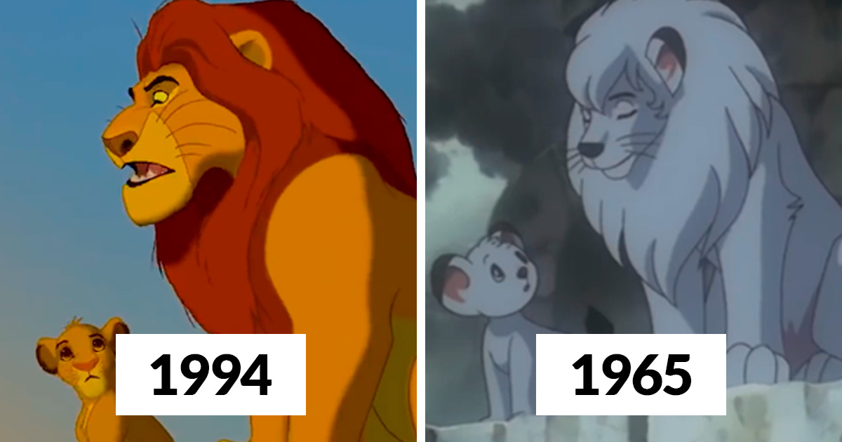 le roi lion copie kimba disney